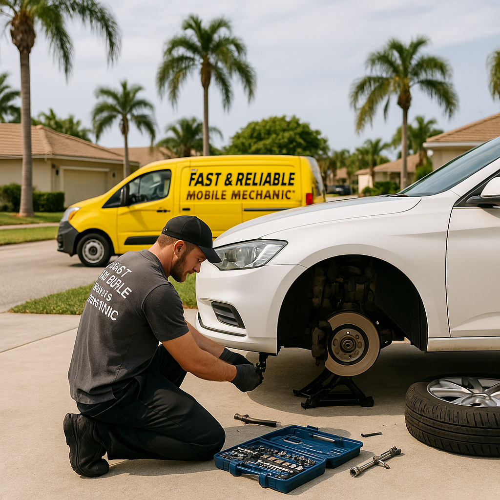 Stop Safe: Mobile Brake Repair in Palm Beach County – Convenience at Your Doorstep