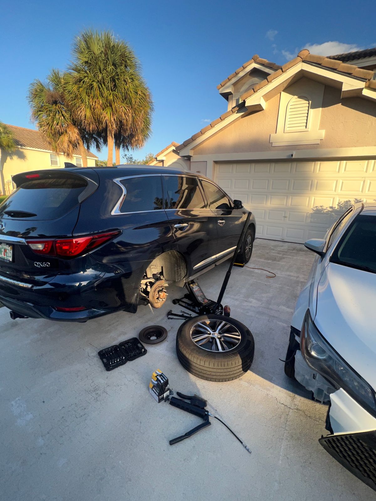 A Mercedes GLE seen to in Royal Palm Beach